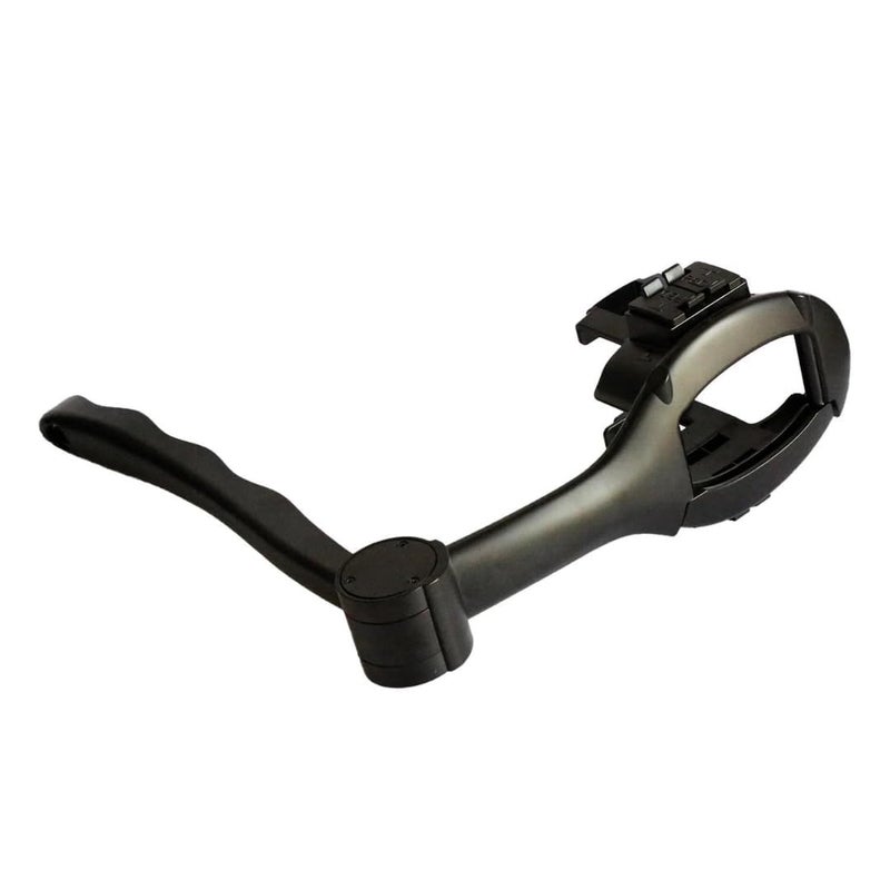 Skull Shaver Back Shaver Handle - Shave Hard-to-Reach Areas - Compatible with Pitbull, Palm & Beast Clipper - Foldable Travel Design - Ergonomic Grip - Lightweight - Image 3