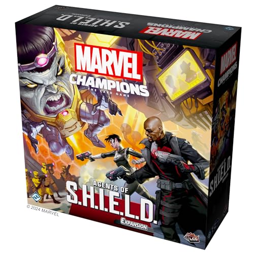 Asmodee Marvel Champions The Card Game Agents of S.H.I.E.L.D. Campaign Expansion - Cooperative Strategy Game for Kids & Adults, Ages 14+, 1-4 Players, 45-90 Min Playtime, Made by Fantasy Flight Games - Image 4