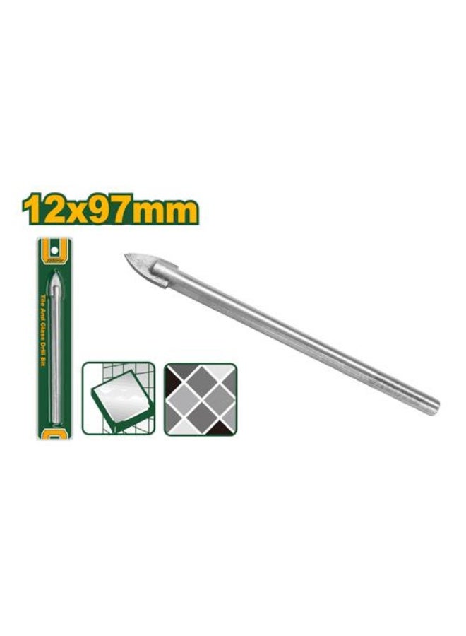 JADEVER Tile and glass drill bit 12X97mm JDLZ1K04 - Image 1