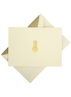 Crane & Co. Hand Engraved Pineapple Note (Rf1411)  - Image 1