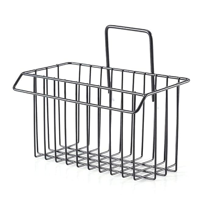 PRISO Wall Multipurpose Hanging Bathroom Shower Caddy Basket Shelf, Sink Sponge Holder And Bathroom Organizer Rack With Shampoo Bottle, Towel Stand Sink Caddy Organizer. - Image 2