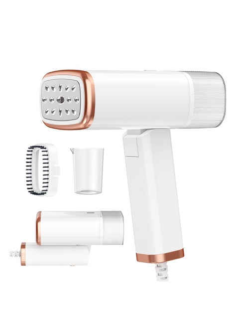 Portable Handheld Clothes Steamer, 1000W Fast Heat-Up in 20 Seconds, 120ml Capacity for Home, Office & Travel Wrinkle Removal