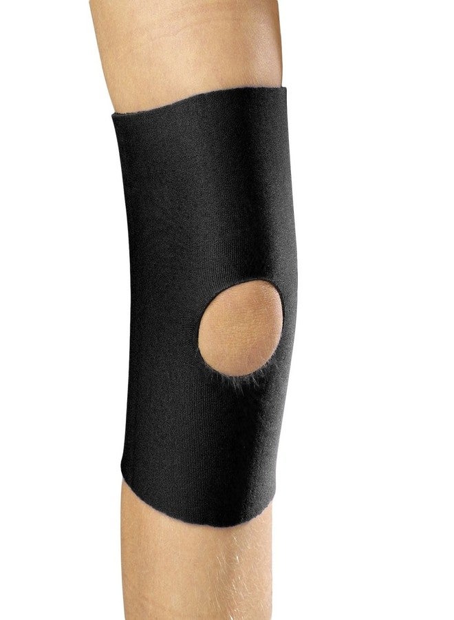 OTC KidsLine Knee Sleeve, Open Patella, Neoprene, Black, Medium - Image 1