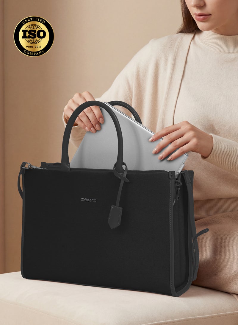 بارا جون حقيبة باراجون لندن نسائية أنيقة للابتوب مقاس . بوصة - Image 5