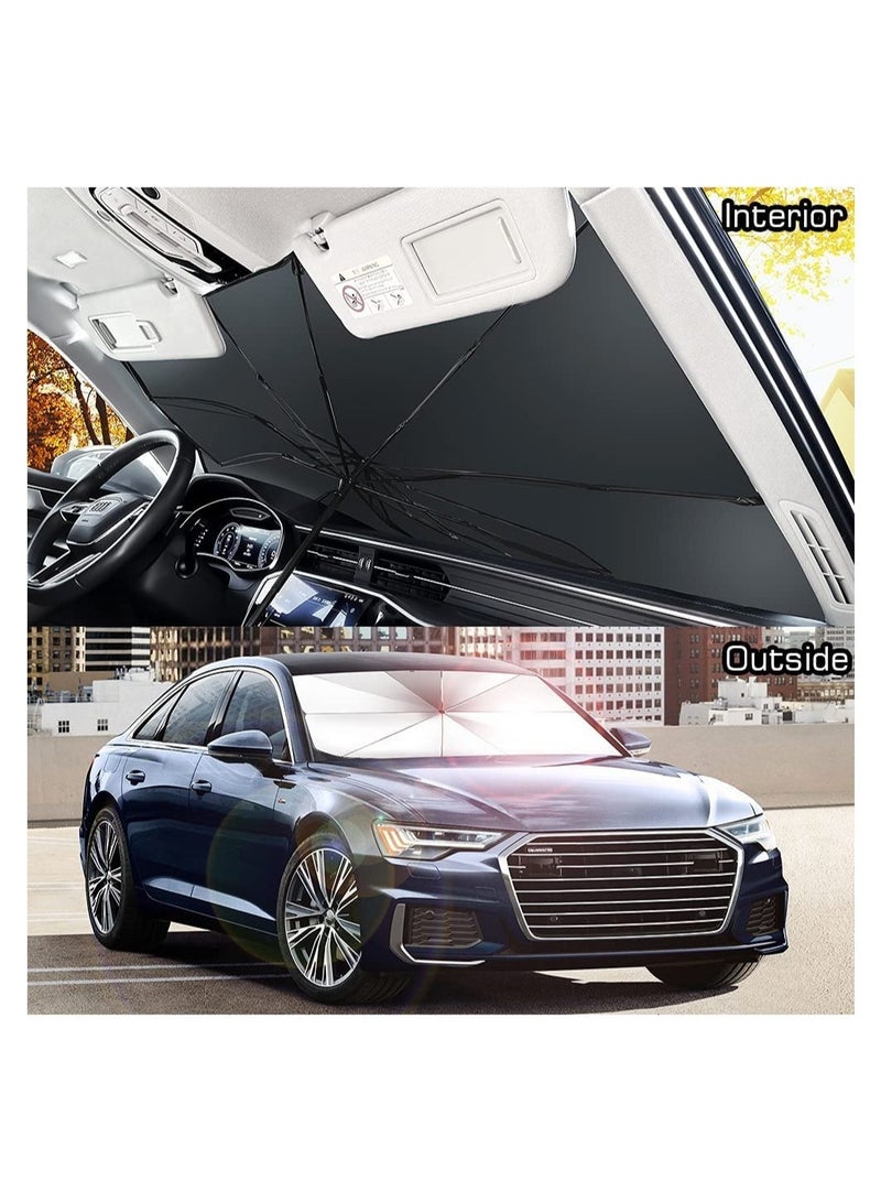 Car Sun Shade Windshield Front Windshield Reflective Sunshade for Vehicle Blocks UV Ray - Image 5