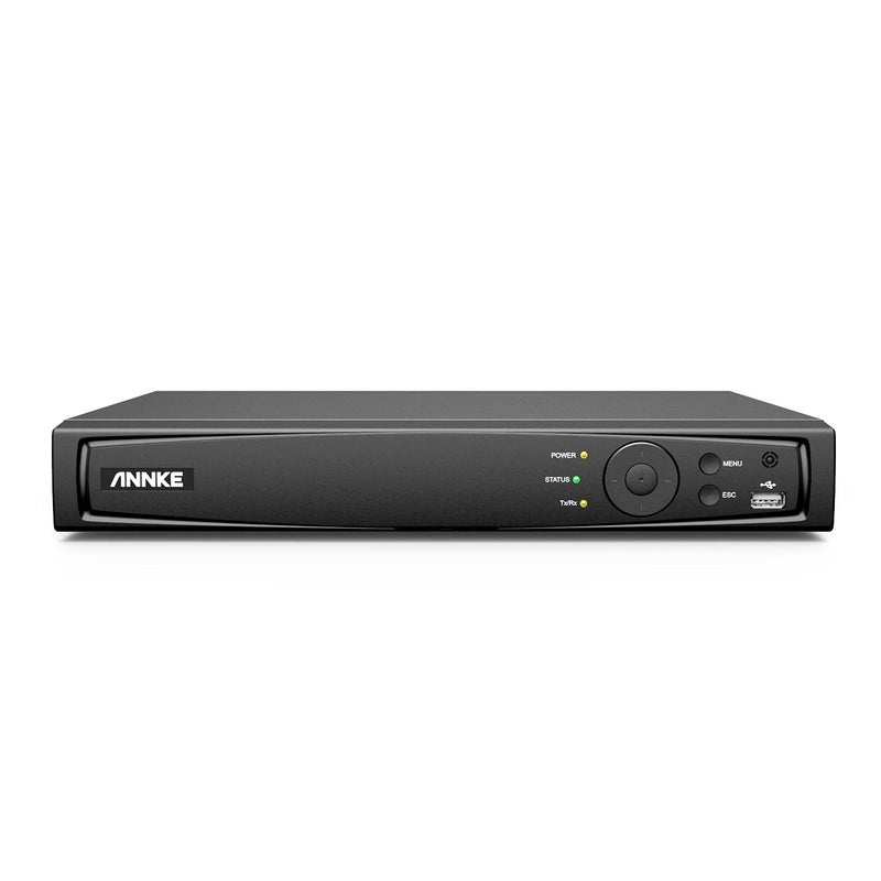 ANNKE ANNKE 4K PoE NVR, 8 Channel CCTV Camera System Supports 12MP/8MP/6MP/5MP/4MP/3K HD PoE IP Camera, Network Video Recorder for 24/7 Surveillance Recording (HDD Not Included)  - Image 1