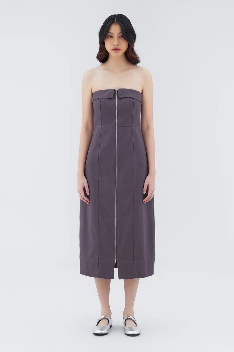 The Editor's Market Jenma Zip Tube Dress
