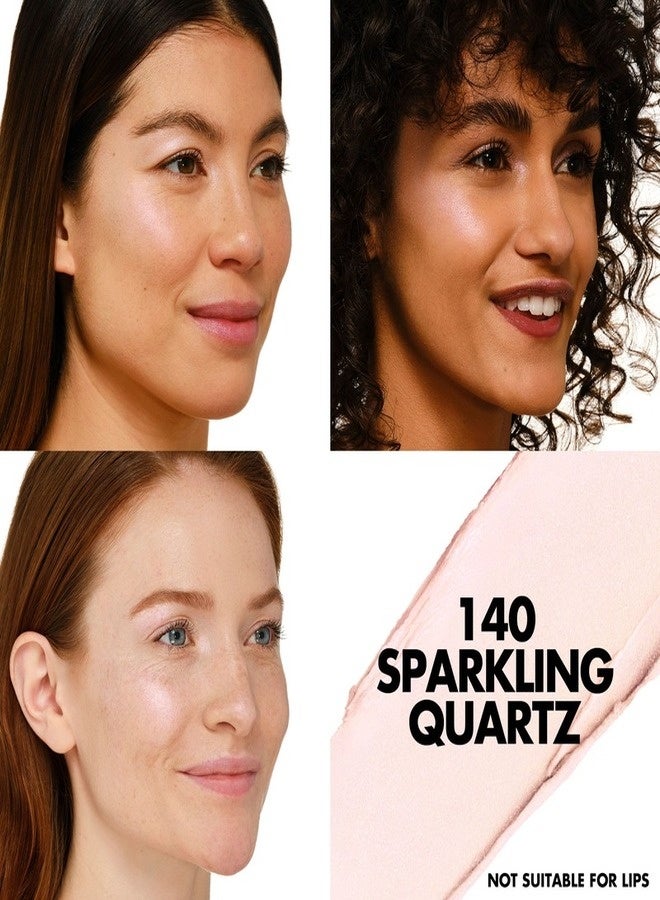 MAKE UP FOR EVER Artist Color Crayon Waterproof Multi-Use Stick 7g – Shade 140 Sparkling Quartz – Holographic Lavender Shimmer – Longwear, Blendable, Multi-Use Eye, Cheek & Face Crayon - Image 2