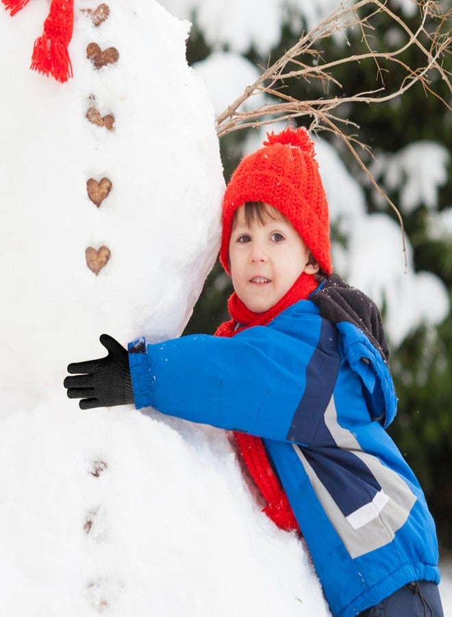 ONESING 24 Pairs Kids Gloves for Boys Girls Warm Toddler Knitted Winter Gloves Bulk Stretchy Warm Gloves for Children - Image 4