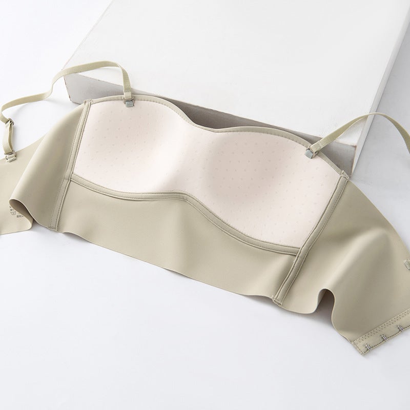 non-slip seamless strapless underwear detachable strap anti-exposure tube top breasted beauty back wrapped chest - Image 4