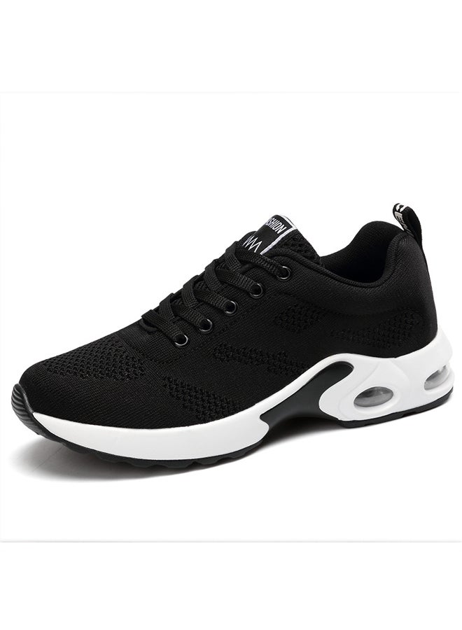 Women Lace-up Air CushionCRunning Shoes Soft-soled Sneakers  - Image 1
