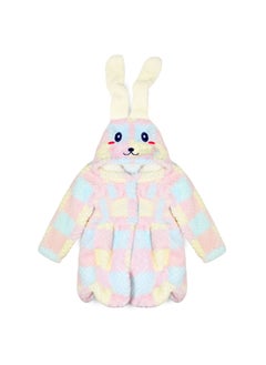 BabyShoora Baby jacket with a rabbit design and a hood with ears  - Image 2