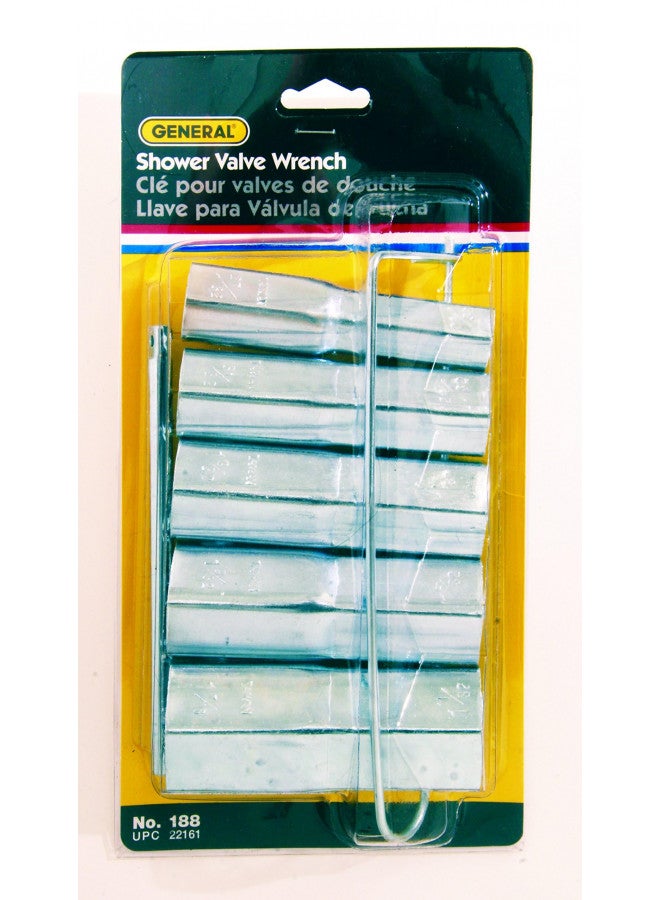 General Tools General Tools 188 Shower Valve Wrench Set, 5-Piece  - Image 2