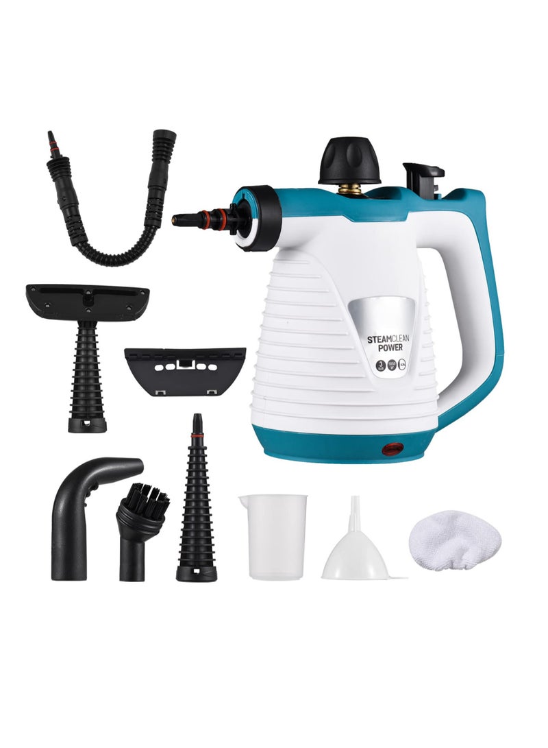 Arabest Pressurized Steam Cleaner, Handheld Steam Cleaner for Home Use, Kitchen, Bathroom, Car Detailing, Floor, Multipurpose Portable Upholstery High Pressure Steamer to Remove Grime, Grease, and More  - Image 1