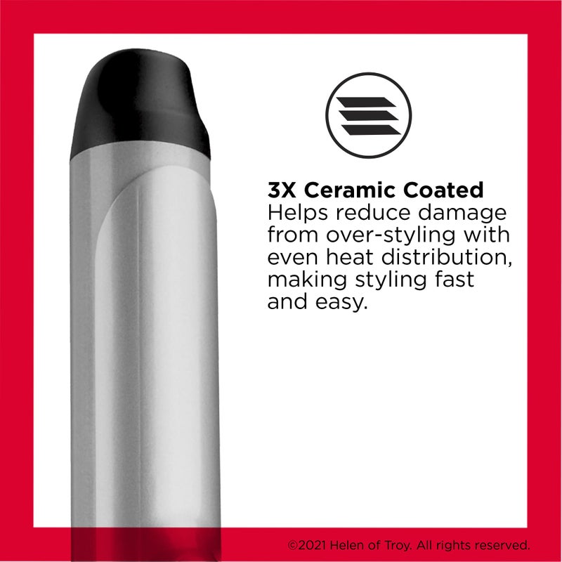 Revlon Perfect Heat Triple Ceramic Curling Iron | For Silky Smooth Loose Curls (1-1/2 in) - Image 2