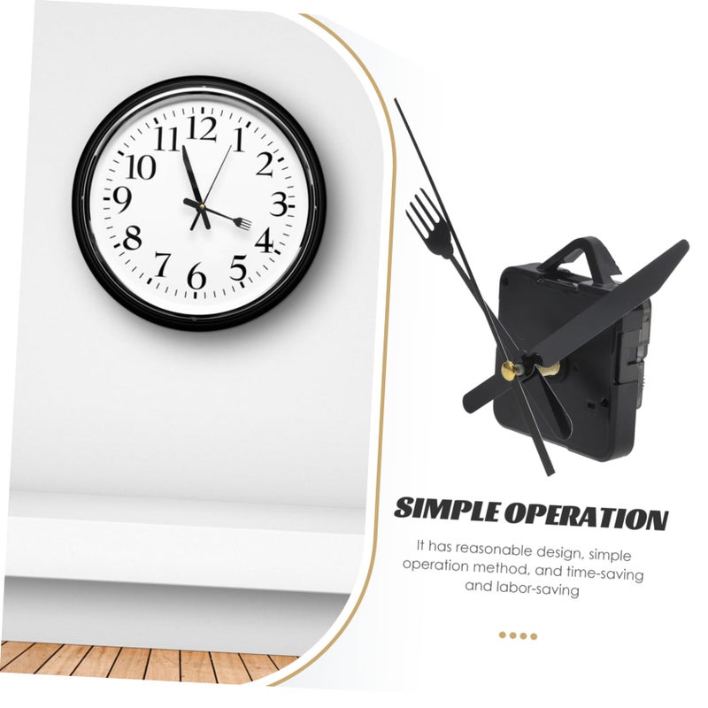 Clock Movement Quartz Mechanism Replacement 20mm Shaft Length DIY Craft Wall Clock - Image 4