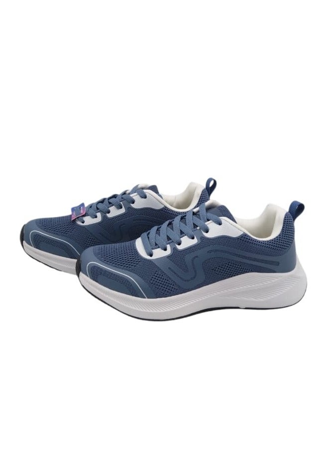 Dark blue women's sports shoes  - Image 2