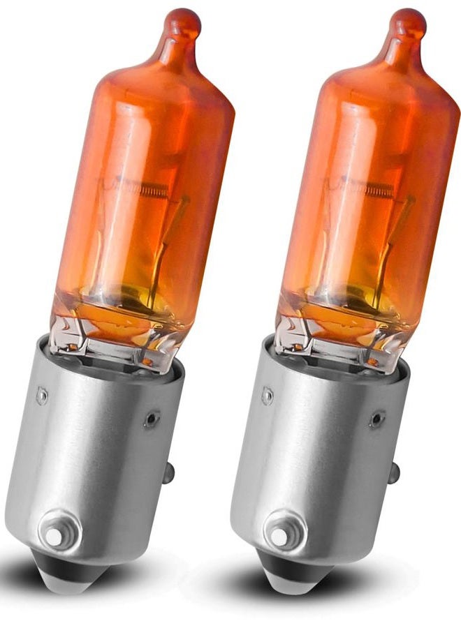 AUGREX 2 Pack of Front Turn Signal Bulb Replace 18642-21007S Fit for Hyundai Azera 2012 2013 2014 2015 2016 2017 - Image 1