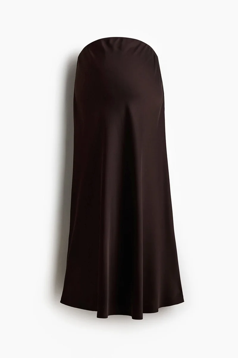 H&M MAMA Satin slip skirt