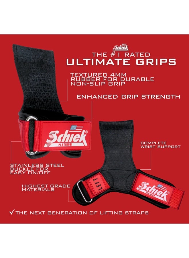 Schiek Model 1900 Ultimate Grips Red Small - Image 3
