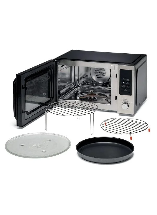 KENWOOD Microwave, 1000W Grill, 11 Power Levels, Digital Display, 95 Minutes Timer, 8 Auto Menu, Defrost Function, Safety Lock,
