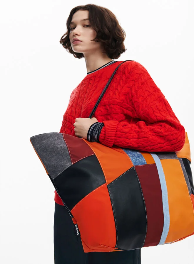 DESIGUAL Patch Bag Arty With Large Handles