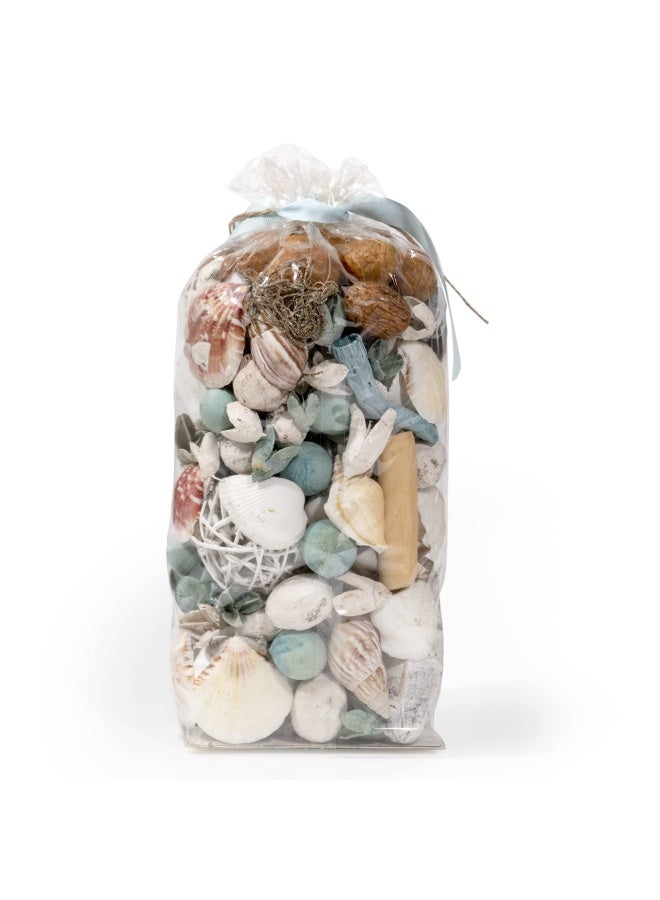 Ocean Plumes Scented Seashell Potpourri  Made In California  Large 20 Oz Bag  Fragrance Vial  Scents Of Orange Lime Bergamot Lily Rose And Tonka Beans  Coastal Home Decor  - Image 2