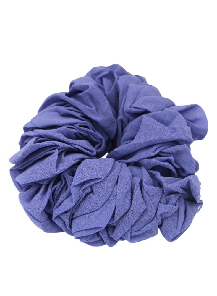D'Daniela - Elastic Volumizing Hijab Scrunchie Tie Bun - Violet - Image 1