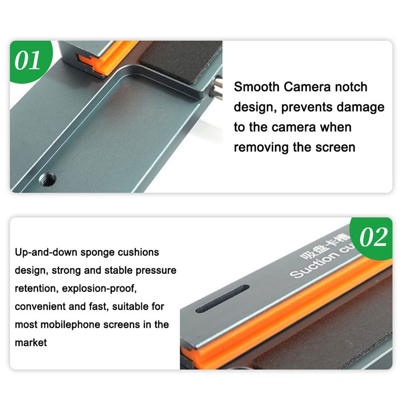 3in1 Multi-functional Fixing Jig Screen Removal Pressing Jig Easy Glass Cover Removal Side Hangings Screen Fixing Screen Mould Efficient Mobilephone Repairing Tool - Image 5