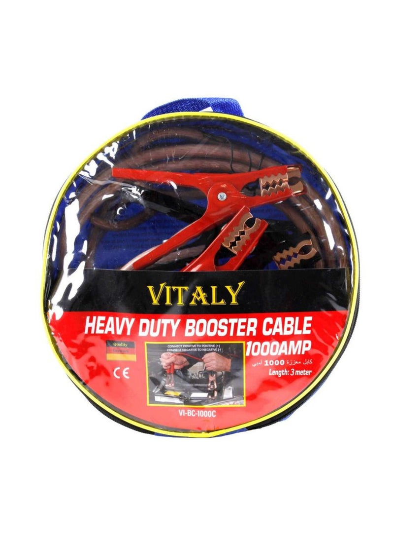 VITALY - Heavy Duty Automotive Booster Cable W Carry Bag 1000 Amps - Image 1