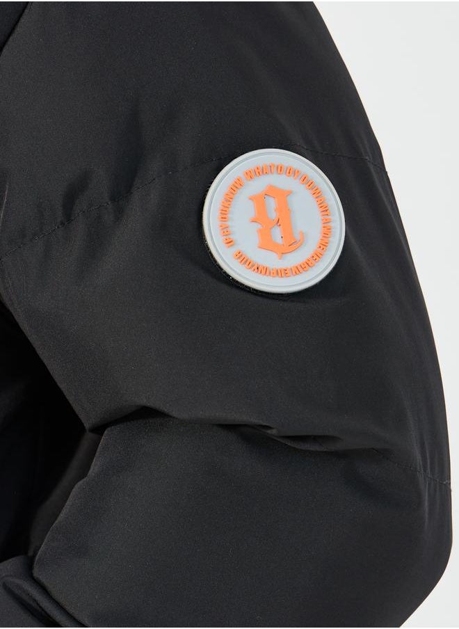 Quilted Hooded Puffer Jacket with Contrast Zip Panel Detail - pzsku/Z81B631A0B844B5DFA218Z/45/_/1732177914/4d61ce96-4bf7-4bf3-bb58-f46007f0896d