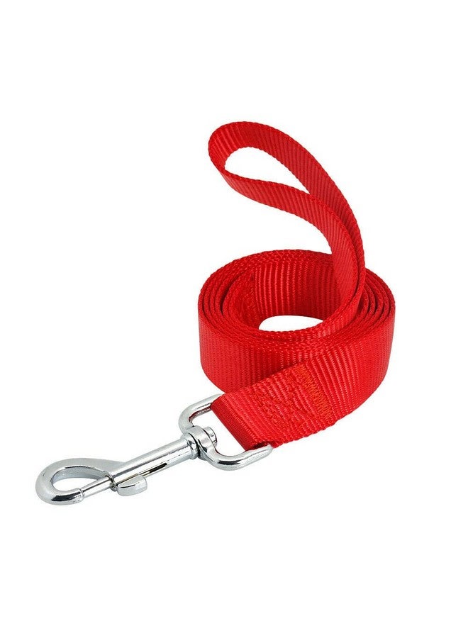 مقود عاكس من النايلون المتين مقاس 15 مم مع مجموعة حزام نايلون قابلة للتعديل مقاس 0.5 بوصة مثالية للمشي في الهواء الطلق للكلاب الصغيرة والجراء - Image 5