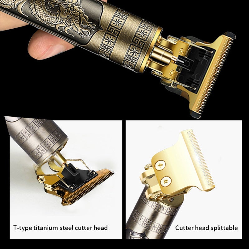 T9 Hair Clipper Hair Clipper Electric Shaving Head Electric Clipper Oil Head Carving Professional Hair Clipper Home - Image 5