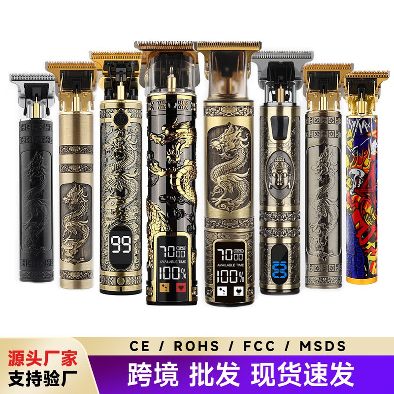 T9 Hair Clipper Hair Clipper Electric Shaving Head Electric Clipper Oil Head Carving Professional Hair Clipper Home - Image 2