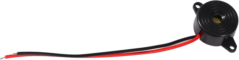 Haofy 3-24V Buzzer, 85-95dB Active Piezo Electronic Alarm Buzzer Continuous Sound Beep, with 100mm Cable Length, for Computers Printers Photocopiers - Image 3