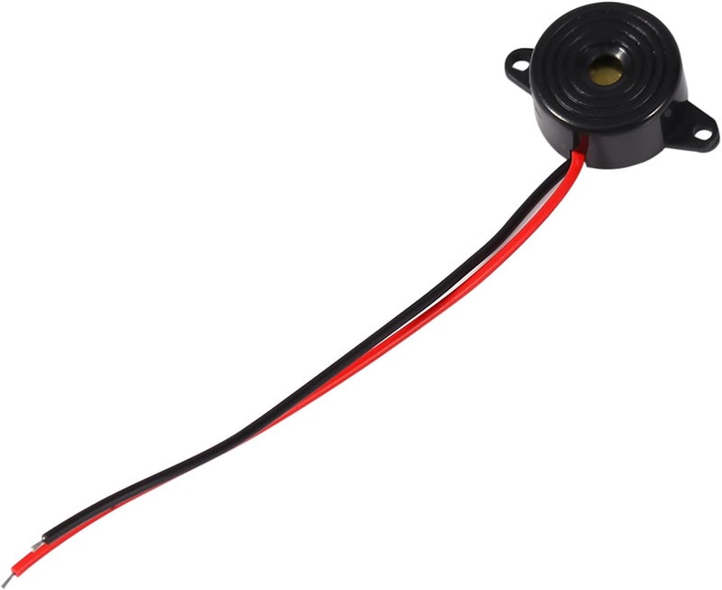 Haofy 3-24V Buzzer, 85-95dB Active Piezo Electronic Alarm Buzzer Continuous Sound Beep, with 100mm Cable Length, for Computers Printers Photocopiers - Image 5