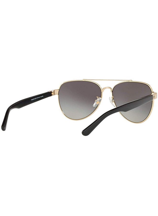 Tory Burch - Ty6070 Sunglasses 32711157 Lt Grey Gradient Ty607032711157 - Image 1