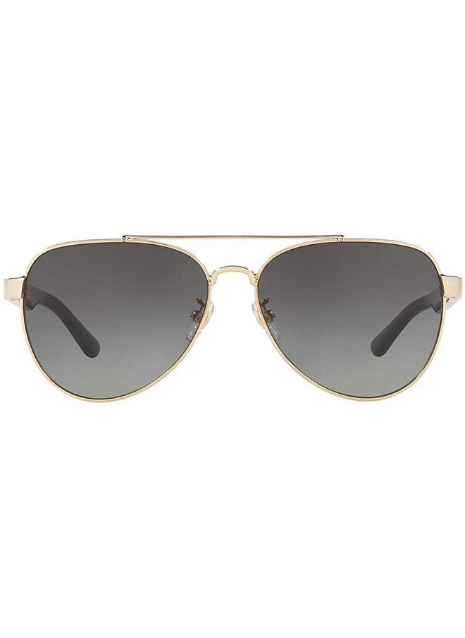 Tory Burch - Ty6070 Sunglasses 32711157 Lt Grey Gradient Ty607032711157 - Image 1