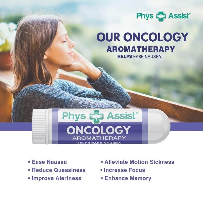 PhysAssist Oncology Aromatherapy for Nausea. Contains Natural Essential Oils, Compact Travel Size. - Image 5