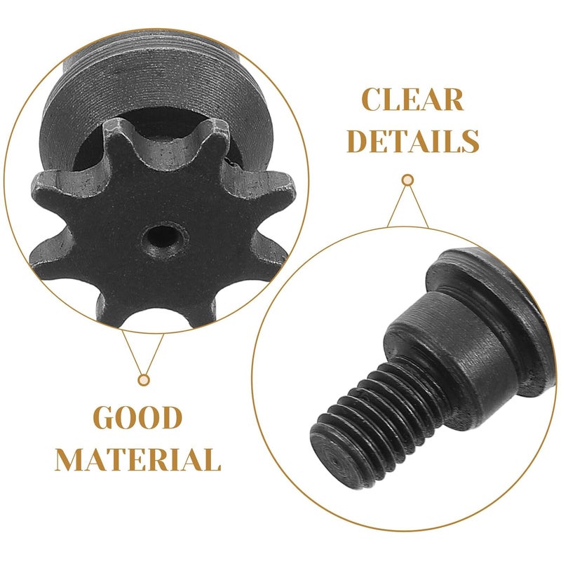 Garneck T8f-8 Teeth Pocket Bike Sprocket Gear 49cc Mini Bike Transmission Chain Sprocket Metal Drive System for Mini Dirt and Pocket - Image 3