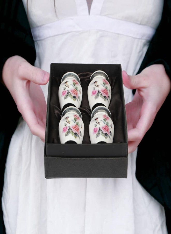 BOLD & DIVINE Keepsake Cremation Urns for Human Ashes - Decorative Mini Urns Set of 4 Hummingbird, Aluminum Material, Urns for Ashes Adult Female and Male, Funeral Urns - Image 2