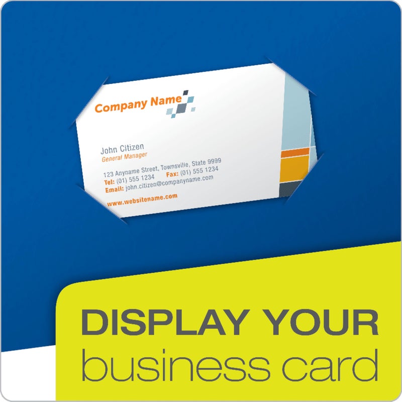 Oxford Twin-Pocket Folders, Textured Paper, Letter Size, Royal Blue, Holds 100 Sheets, Box of 25 (57512EE) - Image 5