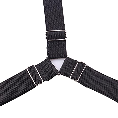 Ketumal Ketumal Bed Sheet Holder Straps,4 PCS Adjustable Elastic Fasteners with Metal Clips, Keep in Place Fitted Bedding Holder, Easy Install Suspenders Mattresses, Firm Tight Accessories  - Image 3