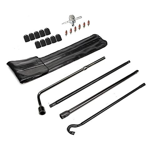 Dr.Roc Spare Tire Tool Kit with Spare Tire Jack Handle and Wheel Lug Wrench Spare Tire Kit Compatible with Toyota Tundra 2007 to 2022 Toyota Sequoia 2008 to 2022 - Image 5