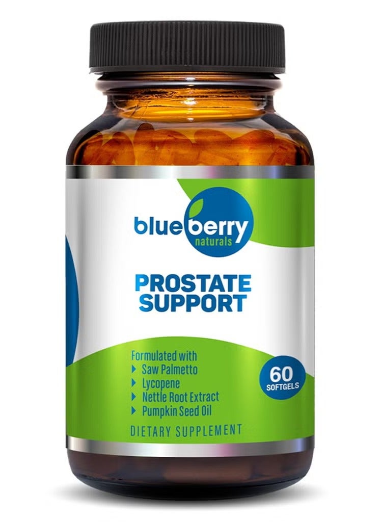 blueberry NATURALS Prostate Support Softgel 60's - Image 1