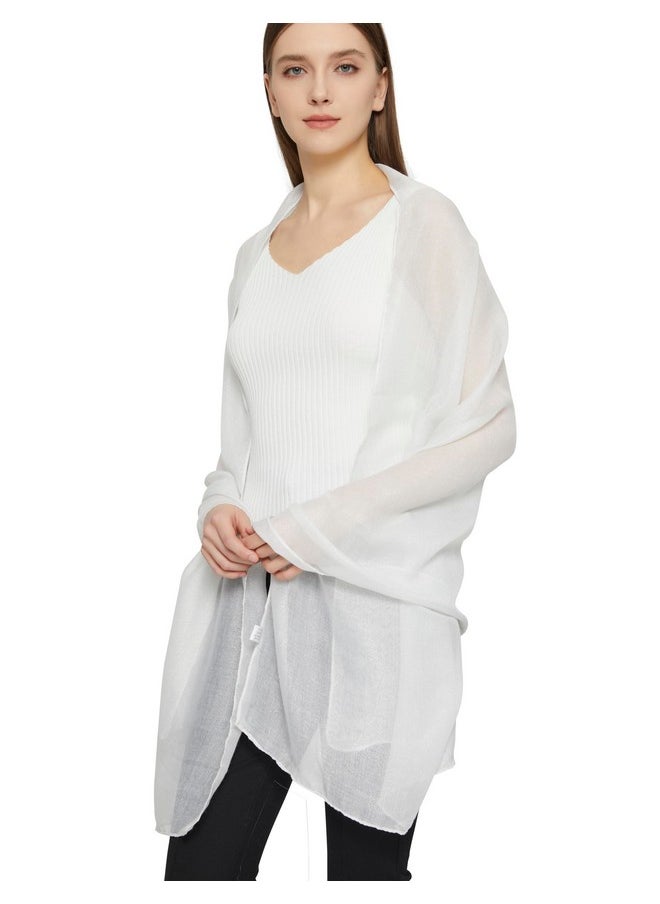 PANTONIGHT - Women'S Fashion Scarf Sparkling Evening Shawl Lightweight Wedding Shawl Head Scarf And Wraps For Party (2707) - Image 1