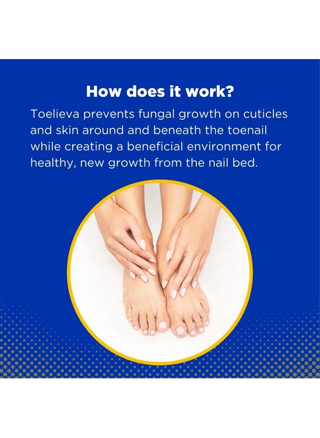 baar Baar Products - Toelieva Antifungal Liquid Solution - 25% Undecylenic Acid, Organic Olive Oil, Grapefruit Seed Extract - Maximum Strength - Fights Fungus Under & Around Toenails - 2 oz  - Image 4