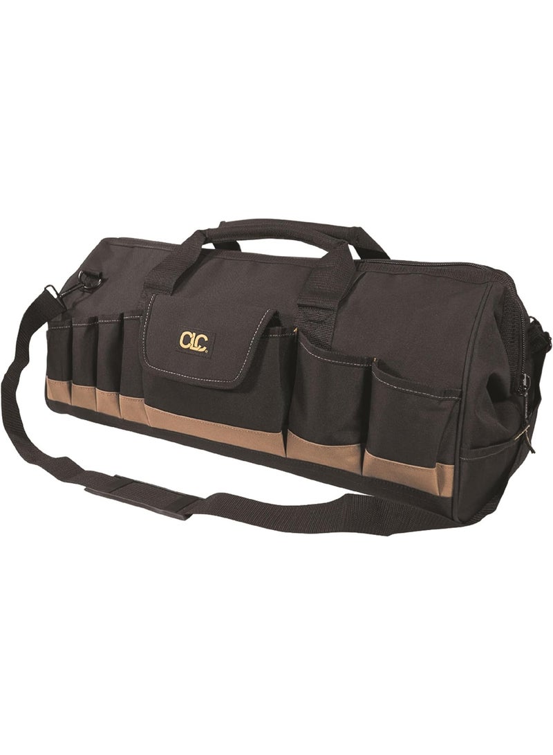 Custom Leathercraft CLC Custom Leathercraft 1164 24 In. Megamouth Tote Bag, 32 Pocket  - Image 2