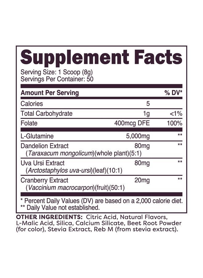 Wellah L-Glutamine Strawberry Lemonade Flavored (50 Servings) - 5g L-Glutamine Per Serving, Sweetened with Stevia - Image 5