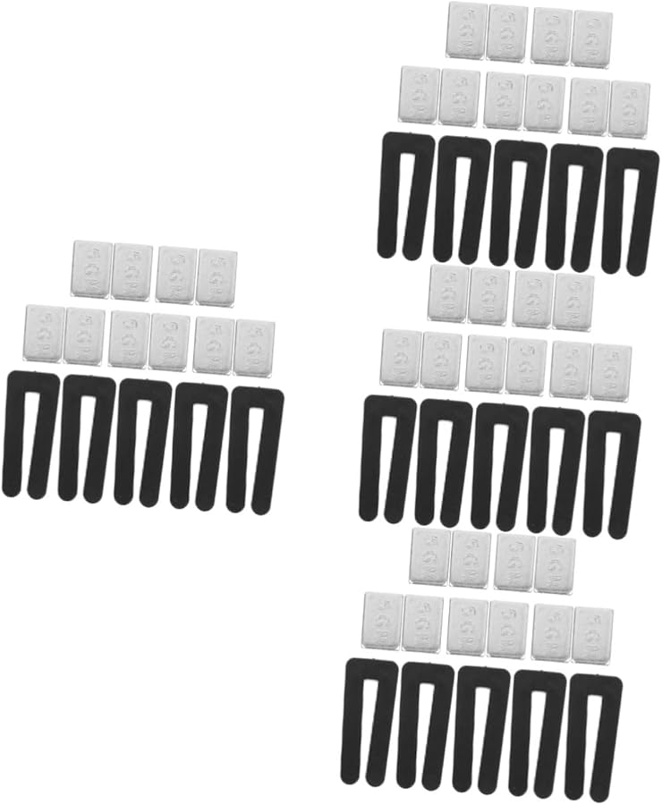Ceiling Fan Balancing Kit 4 Sets With Weights And Clips For Easy Installation Reduces Noise